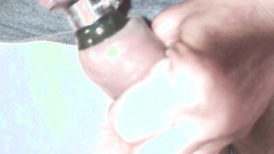 Male masturbation solo