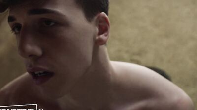 Bound Twink Becomes Wild Man On Hiking Training Camp - Adam Ramzi, Troye Jacobs