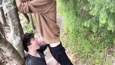Big Cock Sucked by the Lake (full video)