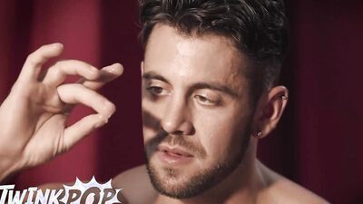 TWINKPOP - Dante Colle Strokes His Cock In The Temple of Cum When Sexy Christiano Joins Him
