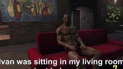 Hot neighbor has to stay overnight