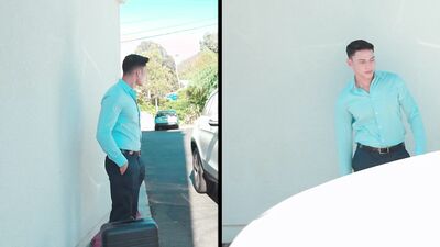 Fine as Fuck Hunk Smashed Private Driver - Brandon Anderson, Sebastian Green - NextDoorStudios