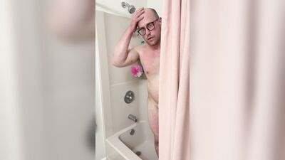 More chubby shower fun