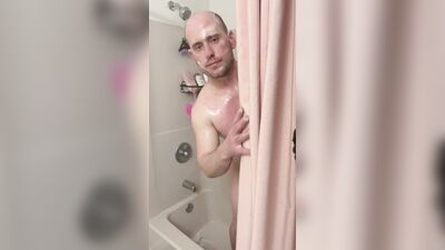 More chubby shower fun