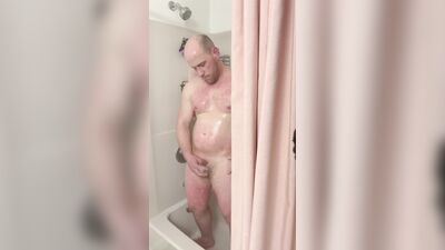 More chubby shower fun
