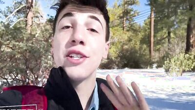 Bound Twink Becomes Wild Man On Hiking Training Camp - DisruptiveFilms