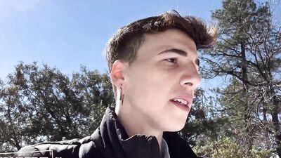 Bound Twink Becomes Wild Man On Hiking Training Camp - DisruptiveFilms