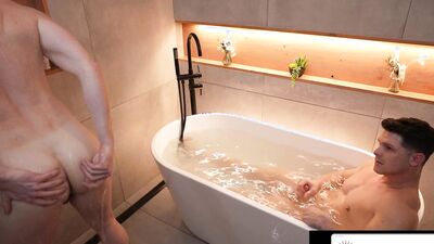 HotHouse - Devin Franco Fucks Hot Jock Hard In The Bathtub