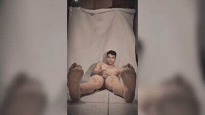 The sexy N1 PT1 session, Hot masturbation shaking the soul. 60 FPS, Vertical video.