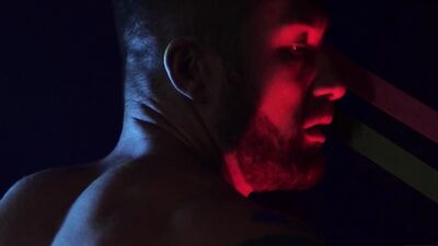 MEN - Theo Brady & Olivier Robert Dance Under The Neon Light Letting Their Horny Dicks Rub Each Other