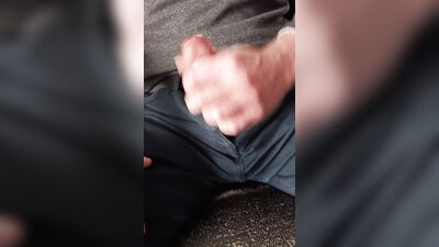 Big cock wanking and cums