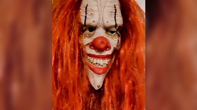 Cosplay Clown porn Monster porn insane Clown has a big cock and big cumshots