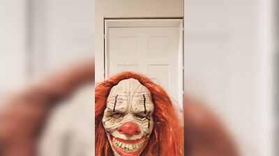 Cosplay Clown porn Monster porn insane Clown has a big cock and big cumshots