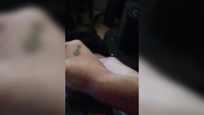 Nice Long One Jerking Thick White Cock