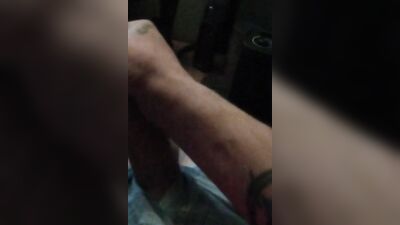 Nice Long One Jerking Thick White Cock