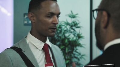 Business Men Strangers Meet & Have Rough Gay Fuck After Flight Delay