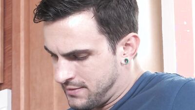 MEN - Landon Mycles Gives Up His Tight Ass To Phenix Saint’s Huge Dick For Remodeling His Kitchen