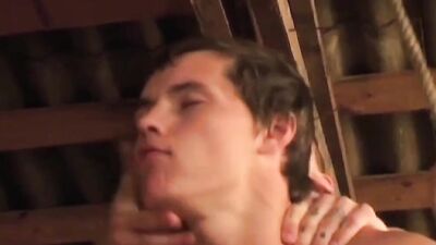Raw Twink Couple Fuck in the Farm