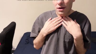 Feb 17 2023 - Enjoying some airlessness in my latex body sack using my leather belt