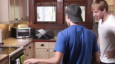 MEN - Hot Jock Cameron Foster Plungers His Dick Deep Into His Neighbor Tino Cortez's Eager Ass