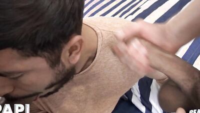 PAPI - Handsome Tops Leo & Mauricio Take Turns Drilling Their Submissive Friend Said's Eager Ass