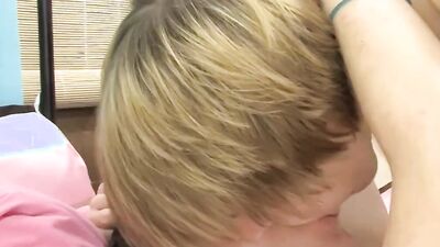 Gay twinks Jackson Miller and Patrick Kennedy cum in mouth