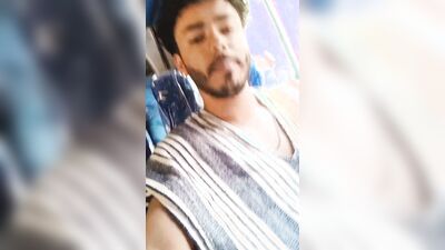 Exhibitionist handjob on bus