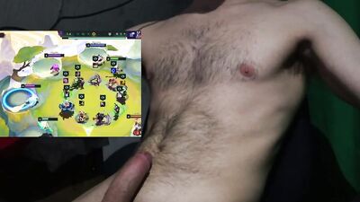 Playing with my dick while playing league of legends (FFA) 40 min don't cum challenge.