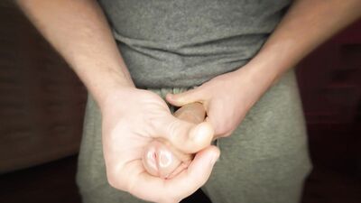Taker POV Big Uncut cock feeds you leaky precum