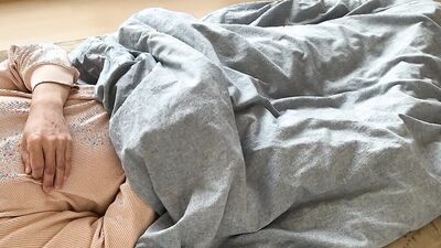 Wake up and ejaculate with clothes on