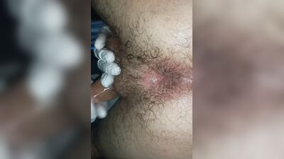 Anal games and self fuck