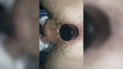 Anal games and self fuck