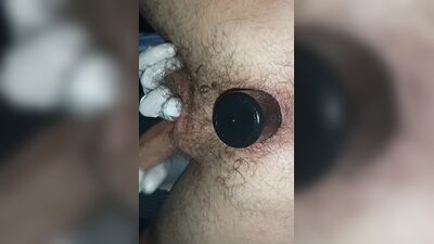 Anal games and self fuck