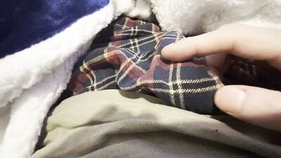 Not quite a Twink Bed time jerk off with cumshot- Links in BIO
