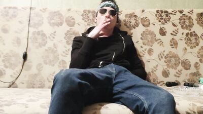 Hot and horny fellow jerk off his giant dick, get pleasure with me