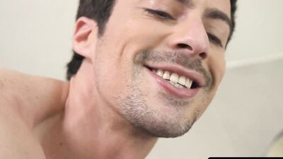 Hot gay interracial anal fucking