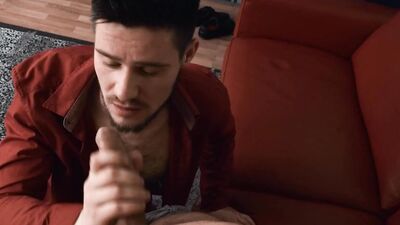 BROMO - John D Follows Tim & Shows His Hairy Body For Him In A Tease Until They End Up Fucking