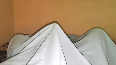 It feels very good to masturbate under the sheets. Scrambled1994