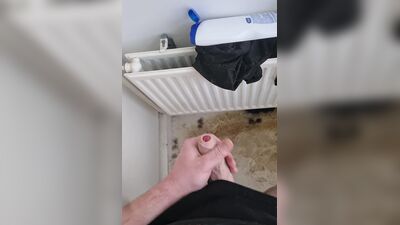 Was jerking off, Decided to film it. (Much cum)