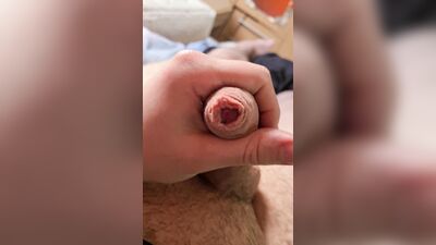 Was jerking off, Decided to film it. (Much cum)