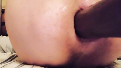 OCfemboy Longer Anal Workout with 10" King Cock BBC on Fucking Machine for Deep Ass Plunging Fun