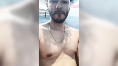Exercising in the Park I End up Running and Cumming in the Bathroom at the Mall