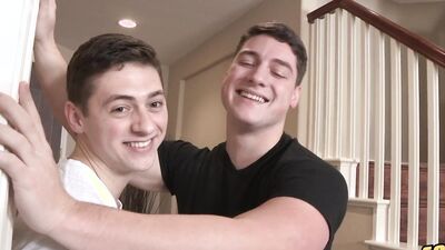 TWINKPOP - Naughty Passionate Love Making With Muscular Men Clark Campbell And Lane