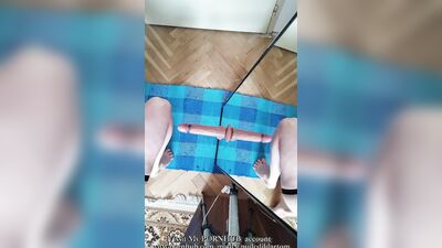 Riding in Dildo and dirty mirror (full verze)