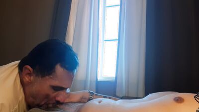 Caregiver Sucks his Cock when his Parents Leave