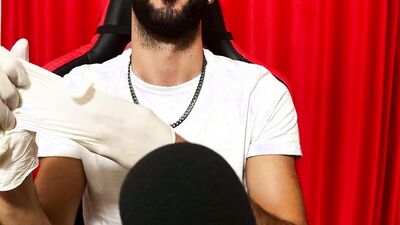 Gentle Latex Gloves ASMR for Ultimate Relaxation - Male Edition