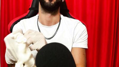 Gentle Latex Gloves ASMR for Ultimate Relaxation - Male Edition