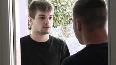 MEN - Sexy Twink Johnny Rapid Shoots A Big Load As He Gets Drilled By Owen Michaels' Hard Rock Dick