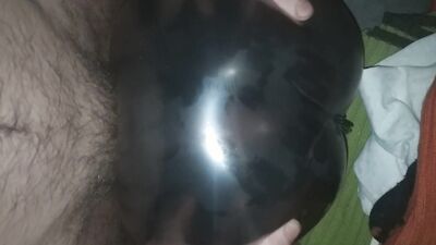 Covering in Cum This Tinny Black Ass