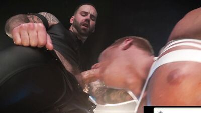 Hot Juicy Muscled Tattooed Hunks Fucking Each Other Hard